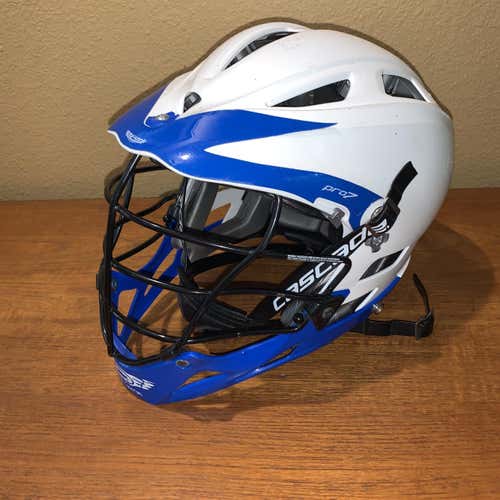 Used White Cascade Pro7 Helmet