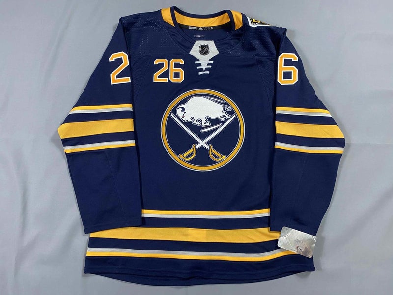Rasmus Dahlin Buffalo Sabres 50th 2017-20 Home Adidas Authentic Jersey NWT - 50