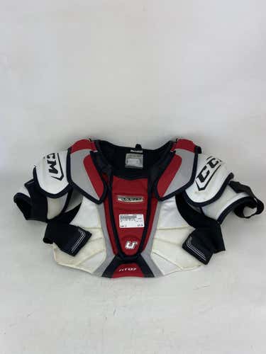 Used Ccm Fit07 Lg Ice Hockey Shoulder Pads