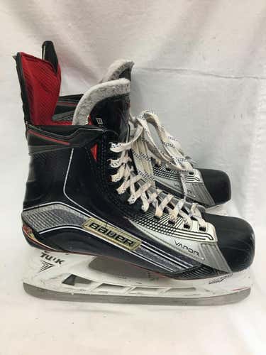 Used Bauer Vapor 1x Senior 9.5 Ee - Extra Wide Ice Skates Ice Hockey Skates