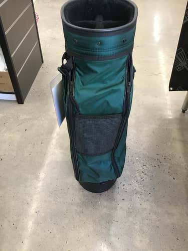 Used Datrek Green Cart Bag 6 Way Golf Cart Bags