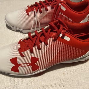 Red Men's Size 8.0 (Women's 9.0) Low Cut