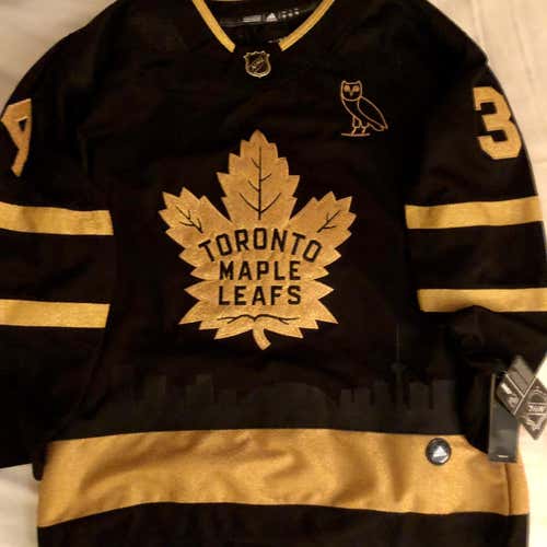 Auston Matthews Toronto Maple Leafs OVO City (Drake Edition Skyline) Jersey