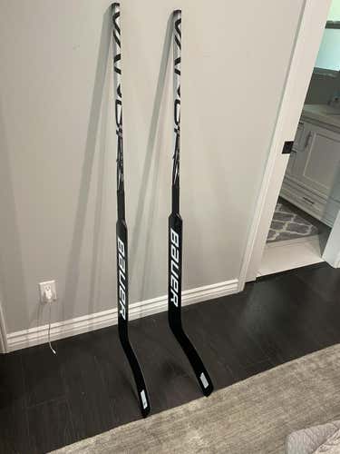 (2 Pack) New Intermediate Bauer X 2.5 Goalie Stick 23" Paddle
