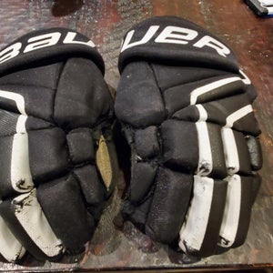 Black Used Junior Bauer Vapor X:lite Gloves 12"