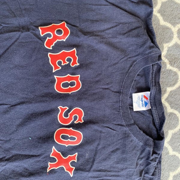 New era T-shirt Red Sox Vintage Pocket Logo Black