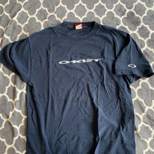 Blue Men's Large Oakley Shirt