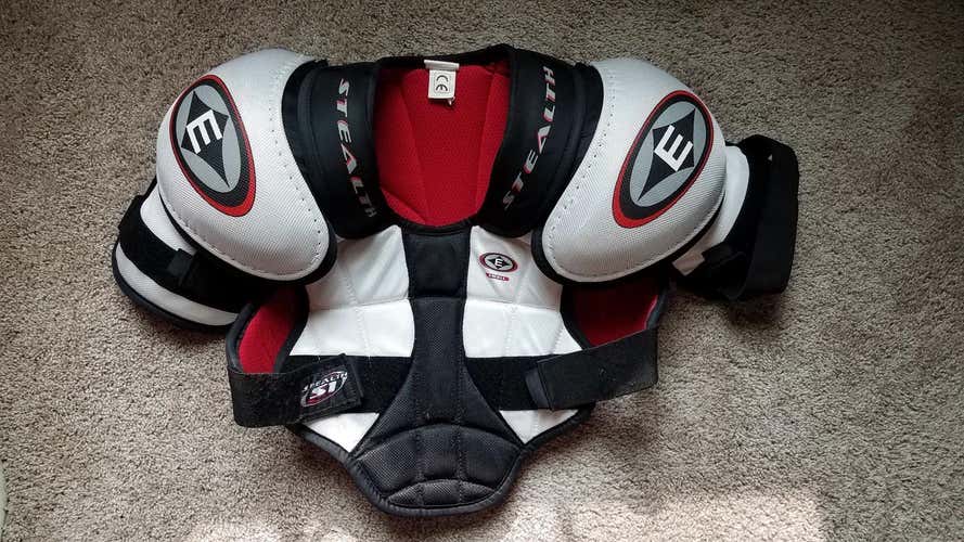 LIKE NEW Easton Stealth Senior Small Shoulder Pads