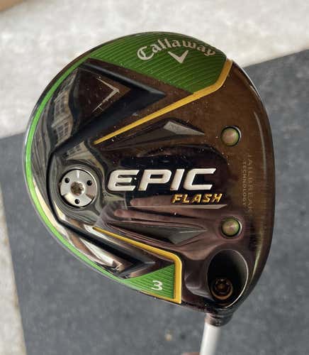 Callaway RH Epic Flash FW 3W Stiff