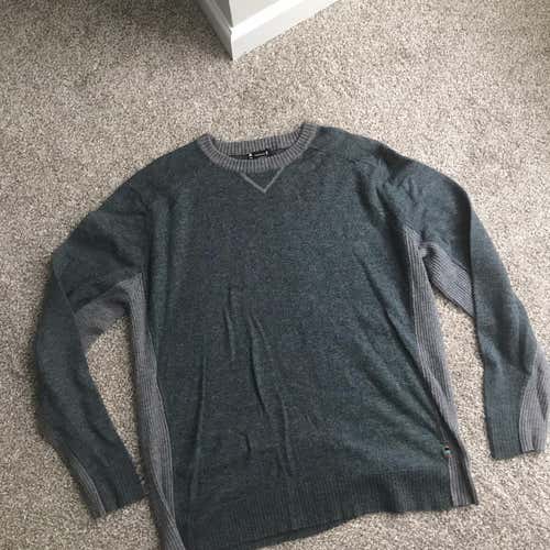 Gray Men's Large SmartWool Sweatshirt