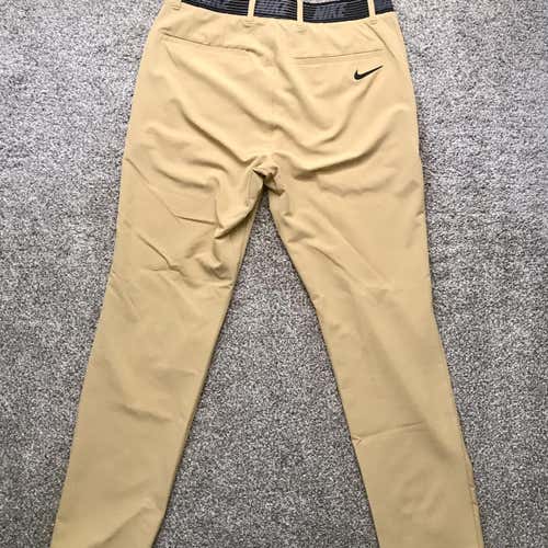 New Club Gold Men's Size 30 Nike Flex Slim Fit Pants
