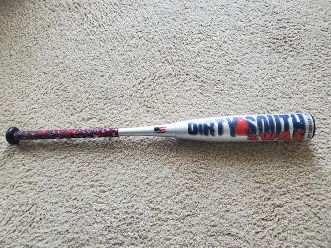USSSA Certified Dirty South 2-Piece Composite Swag Bat (-10) 20 oz 30"