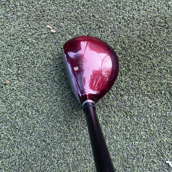 Men's Right Handed Far shaft deep red Regular Flex 3 Wood Fairway Wood