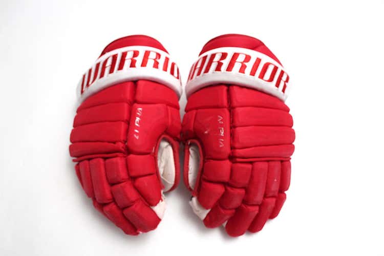 Warrior Alpha QX 14" Pro Stock Gloves Red