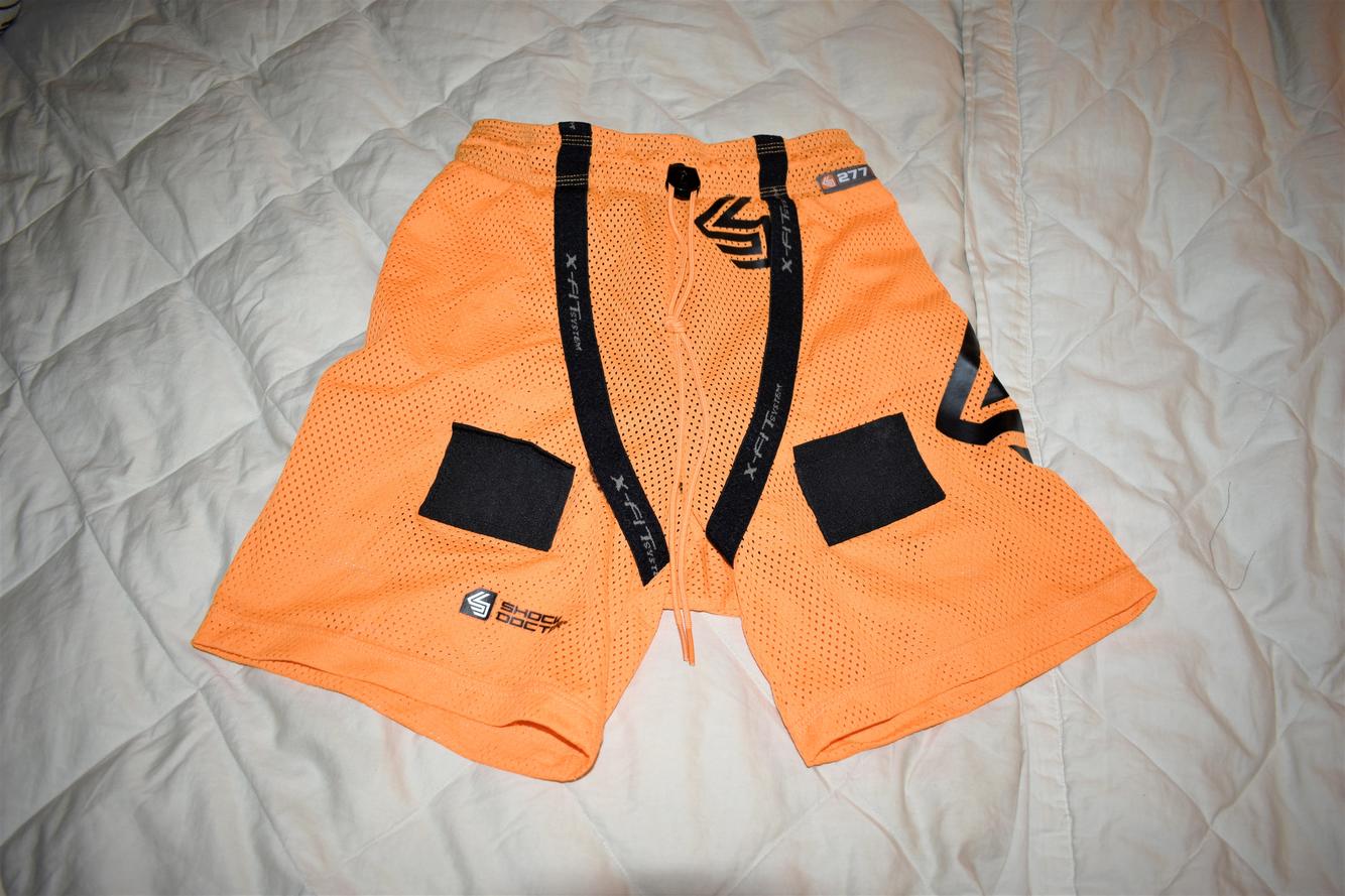 Tron Men`s Loose Fit Ice-Hockey Mesh Jock Shorts with Cup Senior-Small 