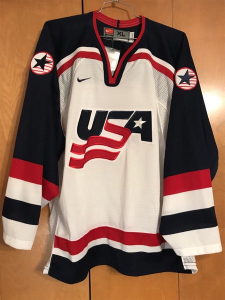 Nike Team USA Hockey Jersey White XLarge