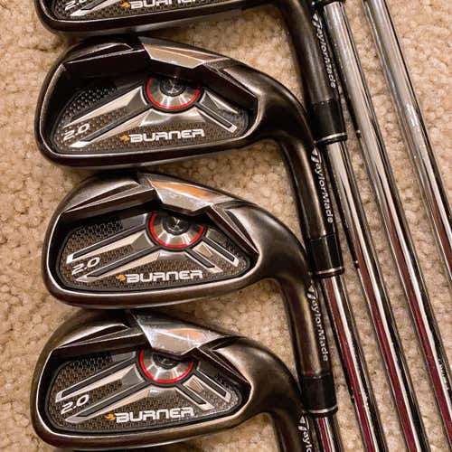 Men's Right Handed Burner 2.0 Regular Flex Steel Shaft Iron Set