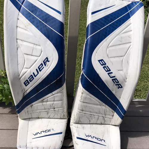Andrei Vasilevskiy Blue Senior 36"+1 Bauer Vapor 1X Pro Stock Goalie Pads