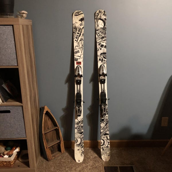 2011 k2 Press twin tip skis with marker 10 bindings.