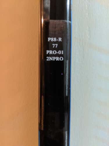 Bauer NEXUS 2N Pro Hockey Stick Righty P88 77 flex Senior D1 Pro Stock