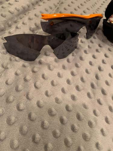 Orange Men's  Oakley M2 Sunglasses
