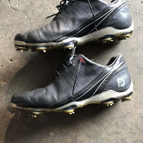 Black Size 12 Footjoy DNA 2.0 Golf Shoes