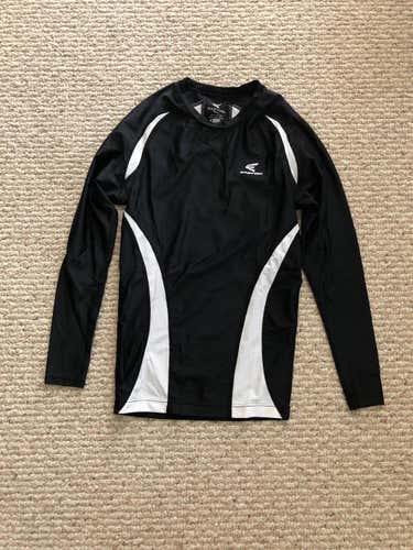 Black Youth Medium Easton Compression Shirt