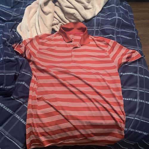 Red Men's Large Nike Golf Shirt