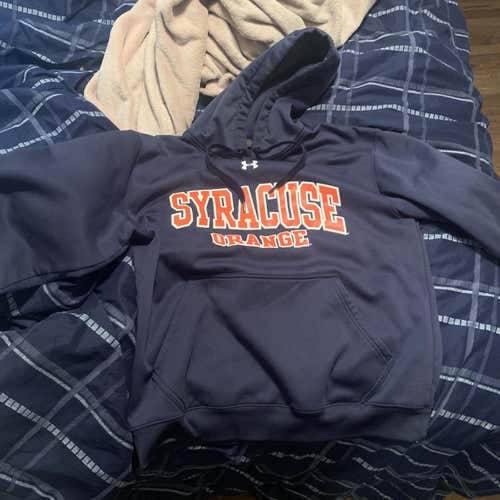 Navy Blue Unisex Medium Under Armour Sweatshirt