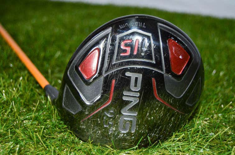Ping i15 Titanium 9.5 Driver Right Handed 45.25" Graphite Stiff Rexton Grip