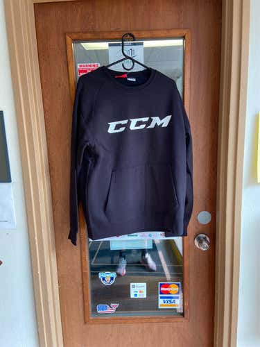 Black Large CCM Pullover