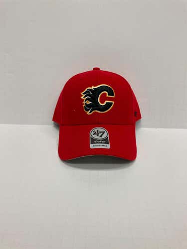 New '47 Officially Licensed Adjustable Calgary Flames Hat