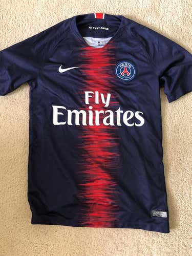 Slightly worn Neymar PSG jersey (adult small)
