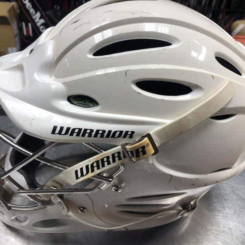 White Adult Player's Warrior Venom Helmet