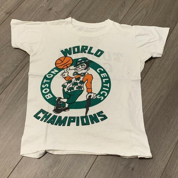 80s Boston Celtics T-shirt L XL Vintage Swingster Basketball