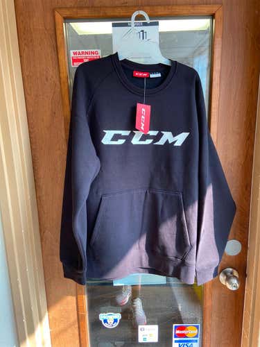 Black Large CCM Pullover