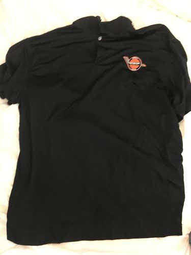 Black Team Issue Omaha Lancers (USHL) Polo XL
