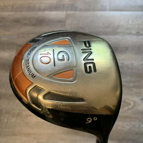 Ping G10 Stiff Flex 9 Degree Driver RH