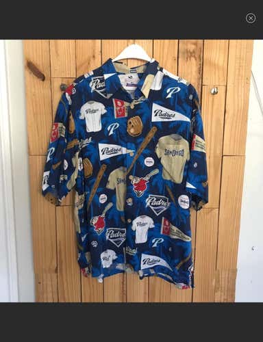 San Diego Padres Reyn Spooner XL Hawaiian Shirt