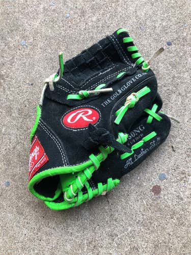 Black  Infield Gold Glove 9.5" Baseball Glove