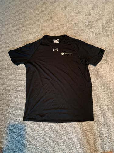 Black Men's Medium Elev8 Under Armour Dry Fit Shirt