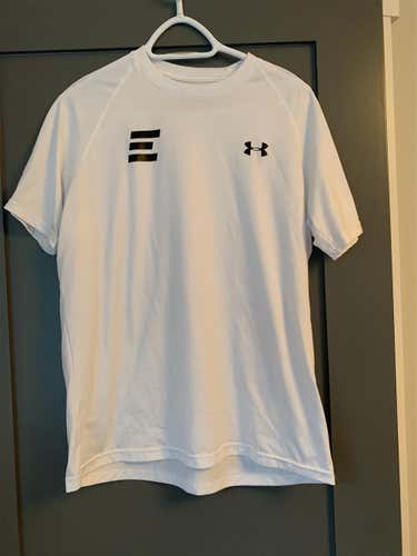 White Men's Medium Elev8 Under Armour Shirt