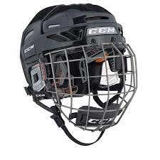 Black New Large CCM Fitlite 3DS Helmet