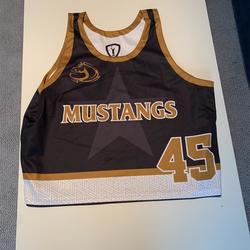 Men's Medium Field Lacrosse Jersey - Mustang Starz