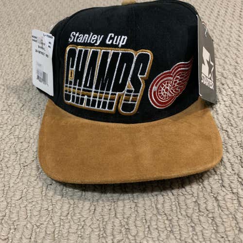 RARE/VINTAGE WITH ORIGINAL TAGS, Red Wings 97’ Champions Cap