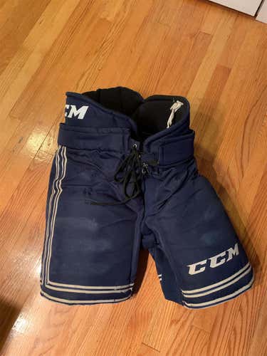 Blue Senior Medium CCM hp31 Pro Stock Hockey Pants