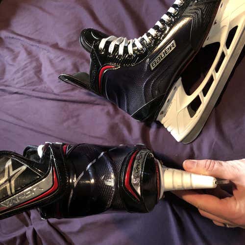 Blake Wheeler Game Worn Bauer Vapor 1X Pro Skates