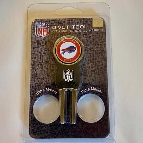 BUFFALO BILLS NFL GOLF DIVOT REPAIR TOOL