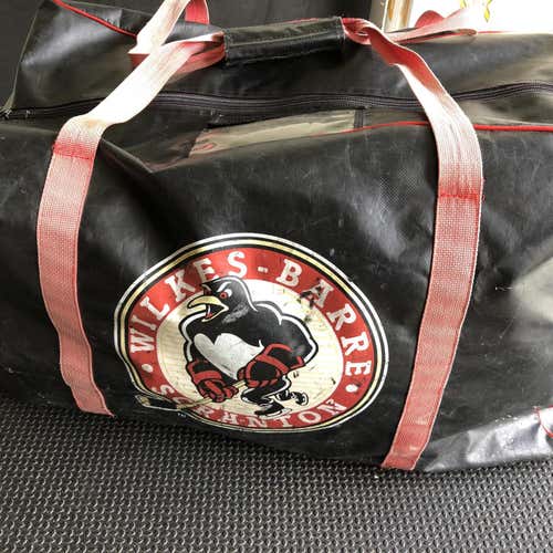Used AHL Wilkes-Barre Scranton Penguins Hockey Bag
