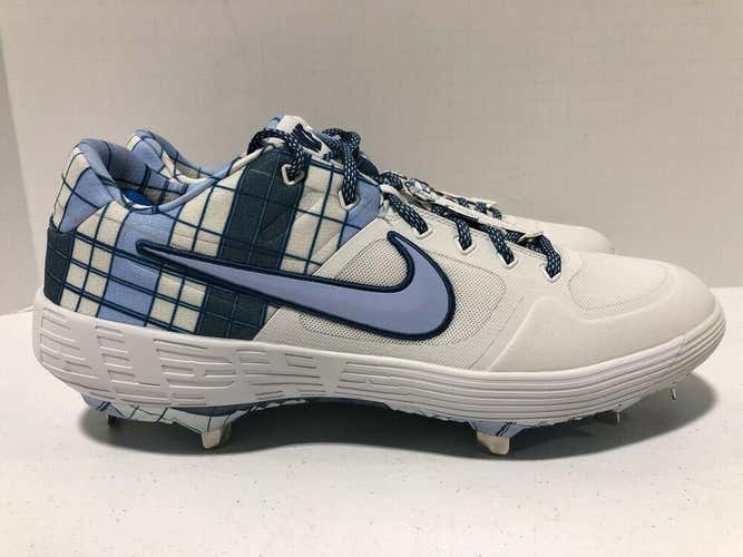 Nike Alpha Huarache Elite 2 PE Fathers Day Baseball Cleats AV2470-105 Sz 13 NEW